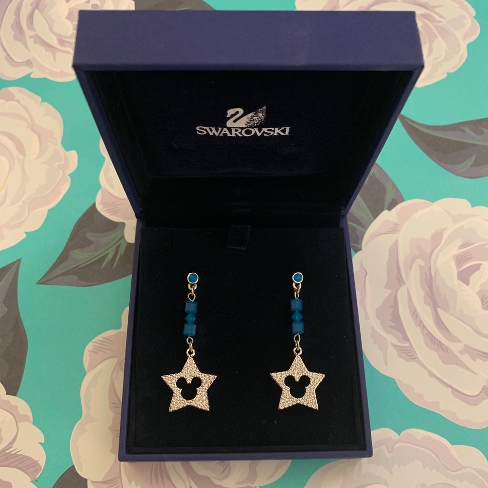 Disney Mickey Mouse Swarovski Earrings